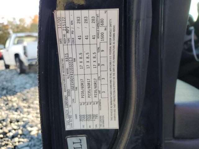 Photo 10 from auction – 2001 CADILLAC PROFESSION with VIN 1GEEH90Y41U550313