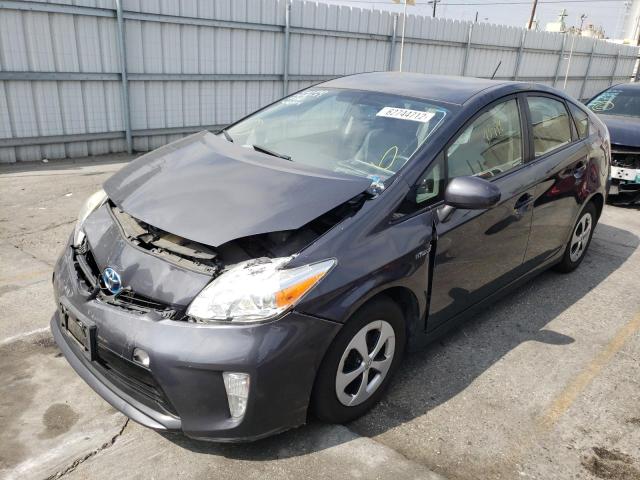 Photo 2 from auction – 2014 TOYOTA PRIUS with VIN JTDKN3DU2E1760182