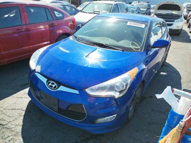 Photo 2 from auction – 2013 HYUNDAI VELOSTER with VIN KMHTC6AD3DU138554