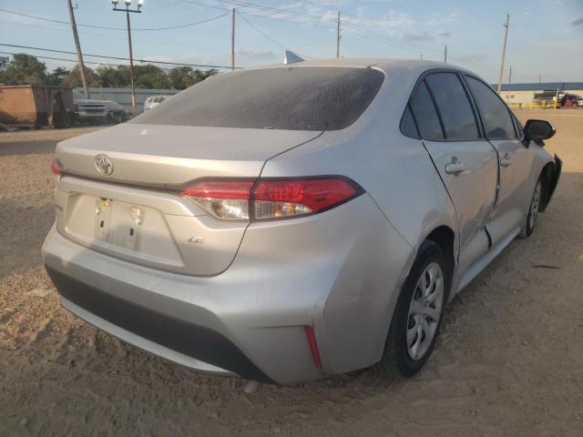 Photo 4 from auction – 2021 TOYOTA COROLLA LE with VIN JTDEPMAE3MJ154012