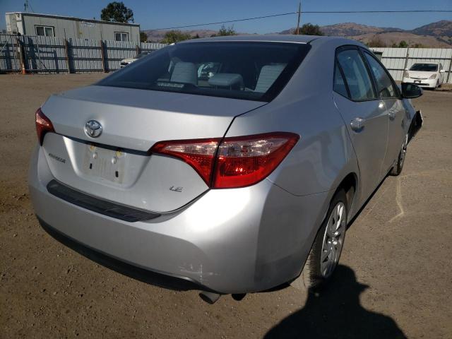 Photo 4 from auction – 2017 TOYOTA COROLLA L with VIN 2T1BURHE4HC949828