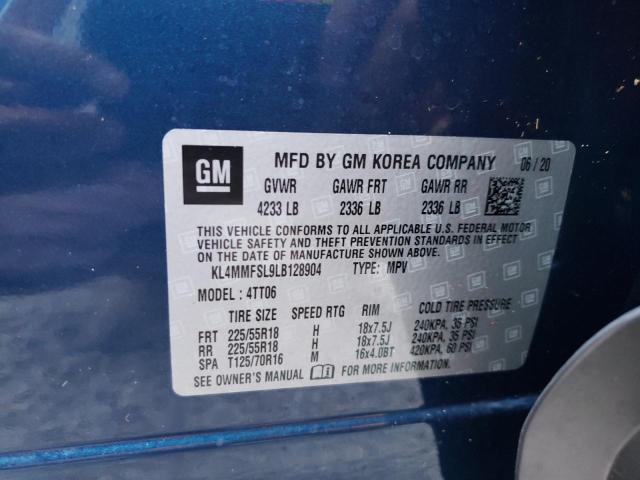 Photo 10 from auction – 2020 BUICK ENCORE GX with VIN KL4MMFSL9LB128904
