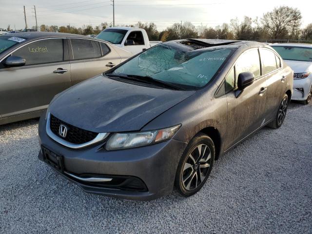Photo 2 from auction – 2014 HONDA CIVIC EX with VIN 2HGFB2F8XEH553448
