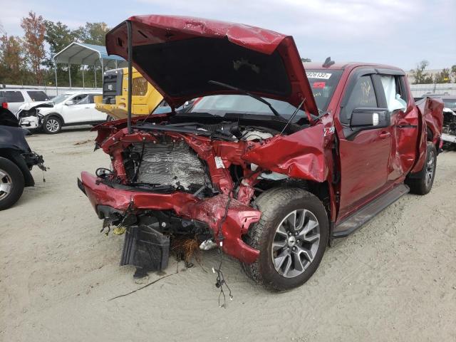 Photo 2 from auction – 2021 CHEVROLET SILVERADO with VIN 3GCUYEED4MG156580