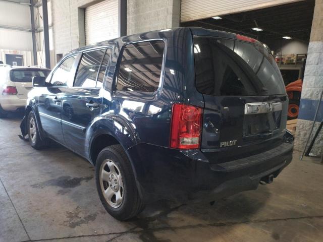 Photo 3 from auction – 2012 HONDA PILOT LX with VIN 5FNYF4H28CB060127
