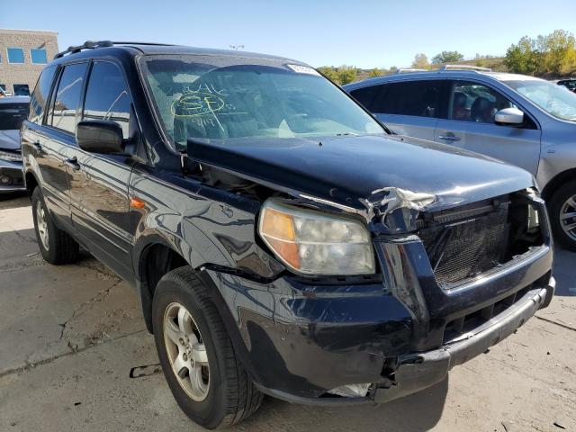 HONDA PILOT EX 2006 with VIN 2HKYF18456H537134 - Photo from auction