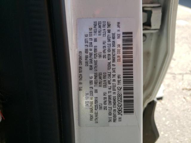 Photo 10 from auction – 2016 MAZDA CX-5 GT with VIN JM3KE4DY2G0881142