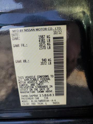 Photo 10 from auction – 2013 NISSAN ALTIMA 3.5 with VIN 1N4BL3AP9DC158683