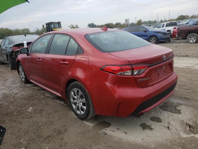 Photo 2 from auction – 2021 TOYOTA COROLLA LE with VIN 5YFEPMAE0MP165822