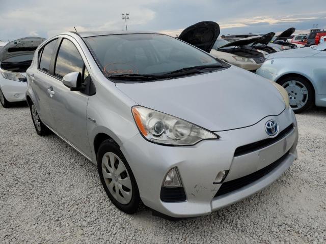 TOYOTA PRIUS C 2013 with VIN JTDKDTB3XD1552370 - Photo from auction