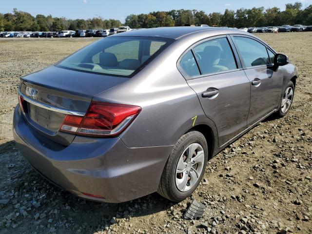 Photo 4 from auction – 2013 HONDA CIVIC with VIN 19XFB2F55DE277081
