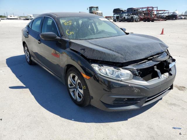 HONDA CIVIC LX 2018 with VIN 2HGFC2F55JH554889 - Photo from auction