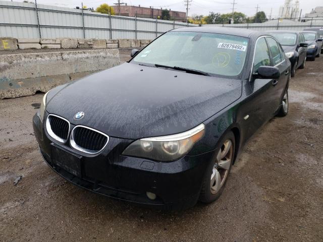 Photo 2 from auction – 2006 BMW 525 I with VIN WBANE53596CK82350