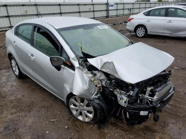KIA RIO EX 2013 with VIN KNADN4A36D6133784 - Photo from auction