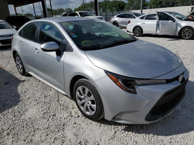 TOYOTA COROLLA LE 2021 with VIN 5YFEPMAE6MP206664 - Photo from auction