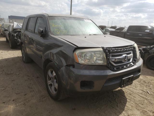 HONDA PILOT LX 2009 with VIN 5FNYF38249B008223 - Photo from auction