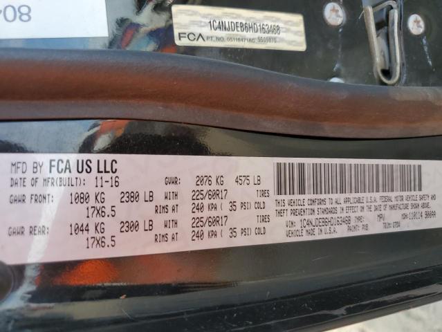 Photo 10 from auction – 2017 JEEP COMPASS LA with VIN 1C4NJDEB6HD163468