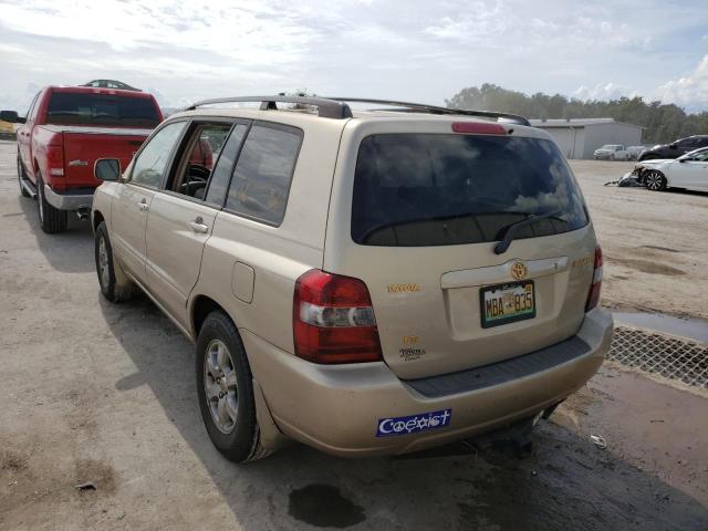Photo 3 from auction – 2004 TOYOTA HIGHLANDER with VIN JTEGP21A340039941