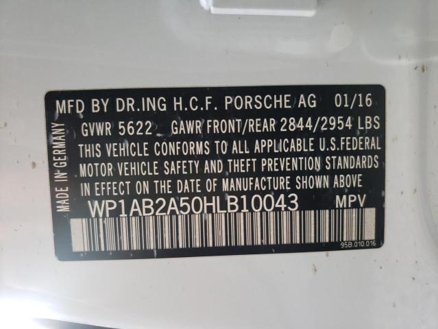 Photo 10 from auction – 2017 PORSCHE MACAN S with VIN WP1AB2A50HLB10043
