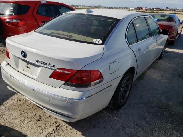 Photo 4 from auction – 2007 BMW 750 with VIN WBAHN835X7DT74805