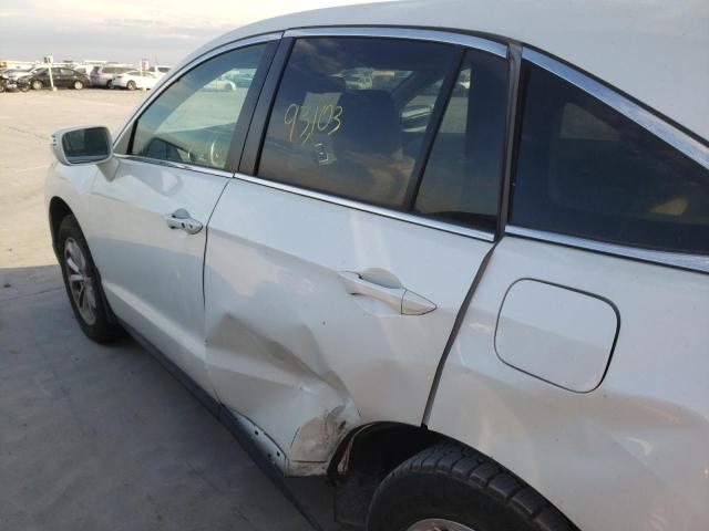 Photo 9 from auction – 2016 ACURA RDX TECHNO with VIN 5J8TB3H58GL019530