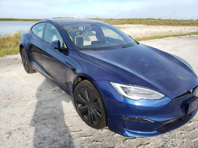 TESLA MODEL S 2021 with VIN 5YJSA1E52MF454788 - Photo from auction