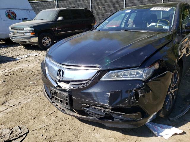 Photo 9 from auction – 2015 ACURA TLX TECH with VIN 19UUB2F50FA007996