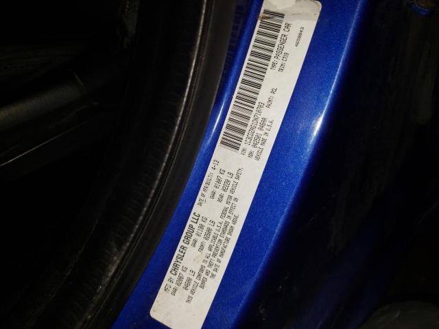 Photo 10 from auction – 2013 DODGE AVENGER SE with VIN 1C3CDZAG1DN710703