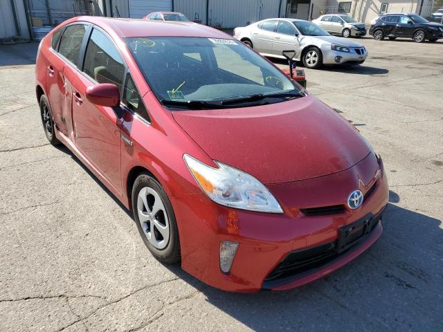 TOYOTA PRIUS 2013 with VIN JTDKN3DU0D0354471 - Photo from auction