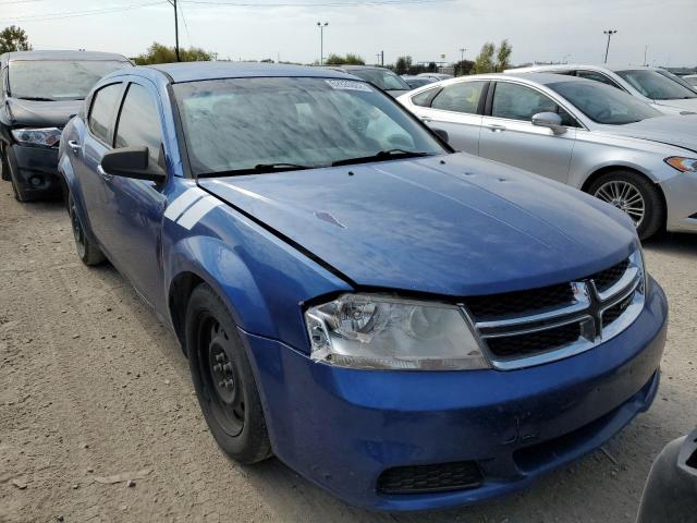 DODGE AVENGER SE 2014 with VIN 1C3CDZAB6EN143670 - Photo from auction
