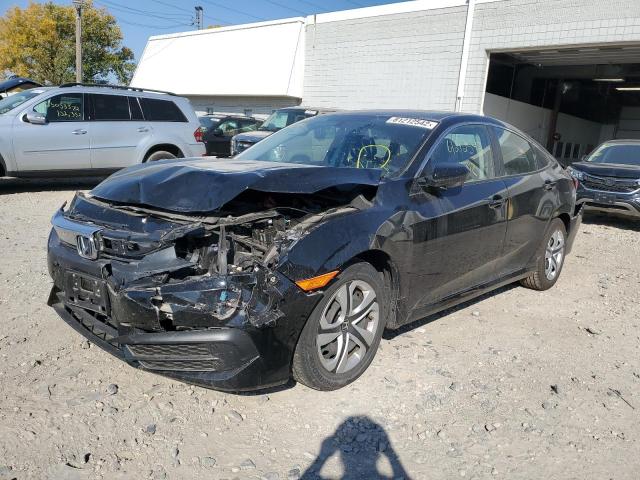 Photo 2 from auction – 2017 HONDA CIVIC LX with VIN 19XFC2F57HE020488