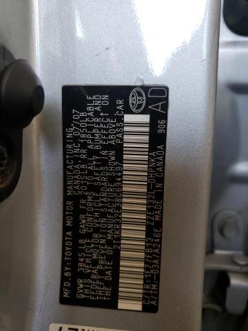 Photo 10 from auction – 2008 TOYOTA COROLLA MA with VIN 2T1KR32E38C694497