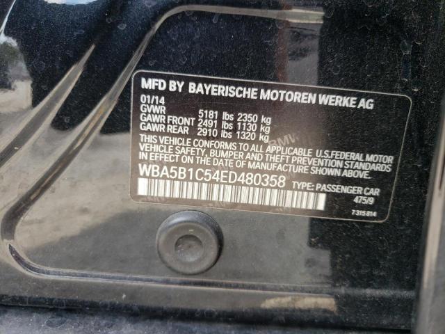 Photo 10 from auction – 2014 BMW 535 I with VIN WBA5B1C54ED480358