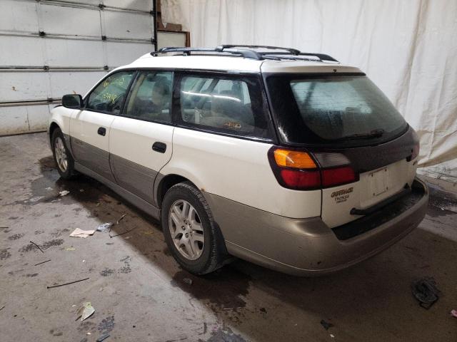 Photo 3 from auction – 2002 SUBARU LEGACY OUT with VIN 4S3BH665927631640