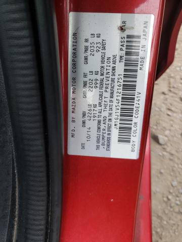 Photo 10 from auction – 2015 MAZDA 6 with VIN JM1GJ1V54F1216751