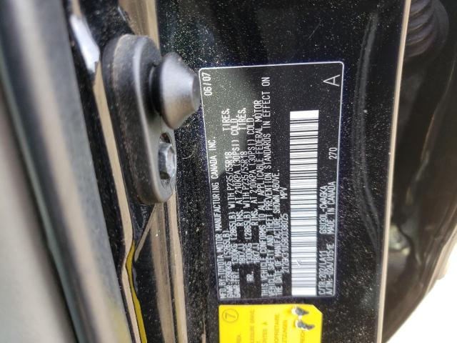 Photo 10 from auction – 2008 LEXUS RX 350 with VIN 2T2GK31U58C038025