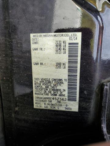 صورة رقم 10 من المزاد - 2014 NISSAN MAXIMA S مع VIN 1N4AA5AP4EC457562