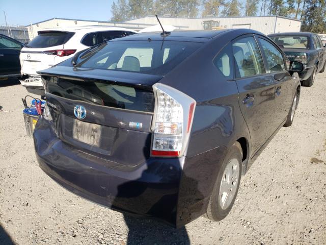 Photo 4 from auction – 2010 TOYOTA PRIUS with VIN JTDKN3DU5A0053481