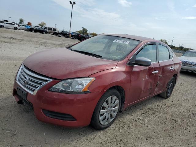 Photo 2 from auction – 2014 NISSAN SENTRA S with VIN 3N1AB7AP6EY307871