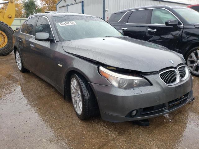 BMW 530 I 2007 with VIN WBANE73527CM46115 - Photo from auction