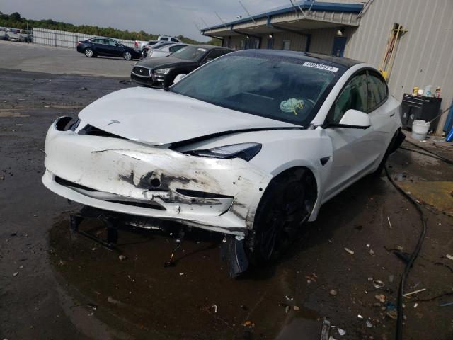 Photo 2 from auction – 2021 TESLA MODEL 3 with VIN 5YJ3E1EC9MF050023