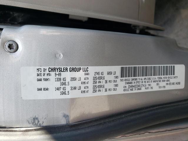 Фото 10 с аукциона – 2010 DODGE GRAND CARA с VIN 2D4RN4DE5AR127410