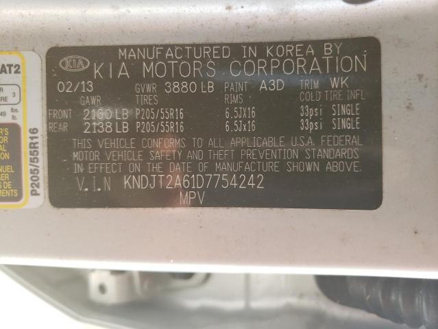 Photo 10 from auction – 2013 KIA SOUL + with VIN KNDJT2A61D7754242