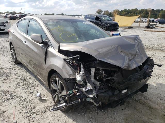 HYUNDAI ELANTRA SE 2016 with VIN 5NPDH4AE1GH657866 - Photo from auction