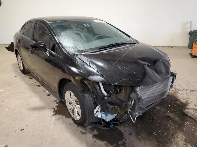 HONDA CIVIC LX 2014 with VIN 2HGFB2F58EH549503 - Photo from auction