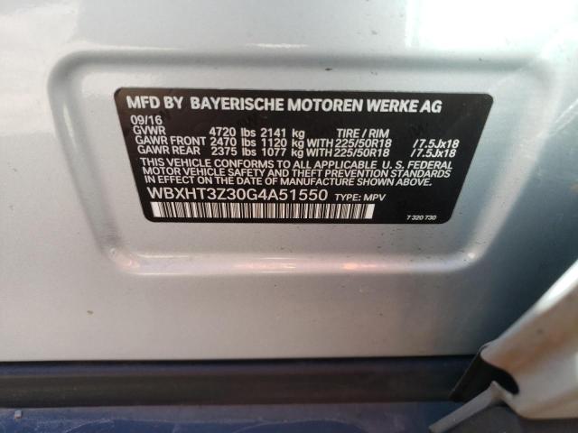 Photo 10 from auction – 2016 BMW X1 XDRIVE2 with VIN WBXHT3Z30G4A51550