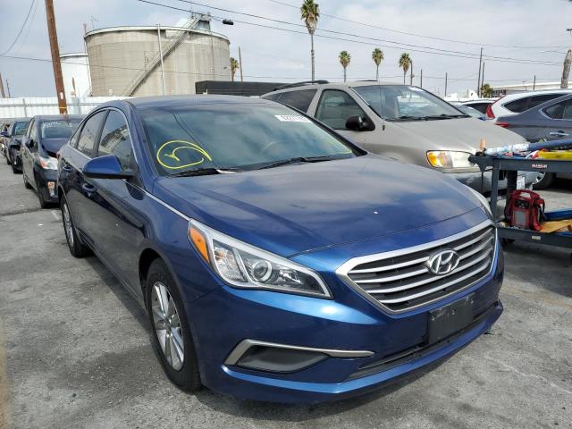 HYUNDAI SONATA SE 2016 with VIN 5NPE24AF3GH333252 - Photo from auction