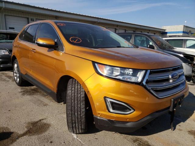 FORD EDGE TITAN 2016 with VIN 2FMPK4K81GBB26326 - Photo from auction