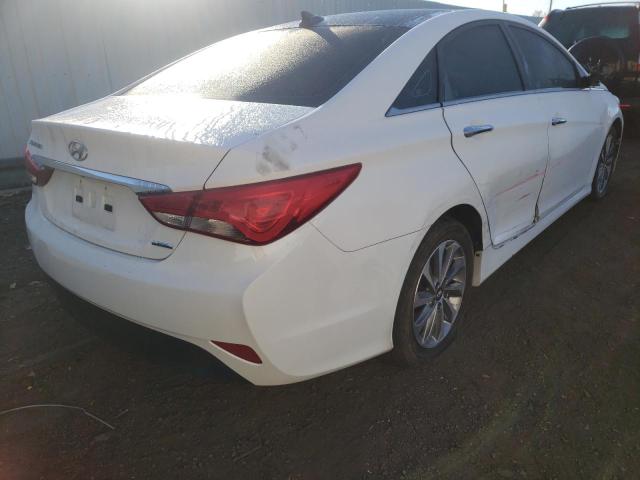 Photo 4 from auction – 2014 HYUNDAI SONATA SE with VIN 5NPEC4AC2EH850350
