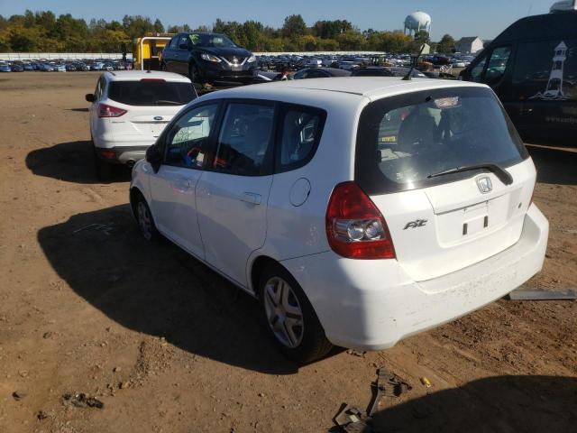Photo 3 from auction – 2007 HONDA FIT with VIN JHMGD384X7S027649